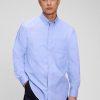 Camicia in popeline per tutto il giorno con vestibilità classica