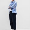 Camicia in popeline per tutto il giorno con vestibilità classica