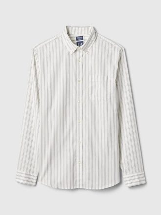 Camicia in popeline per tutto il giorno con vestibilità classica