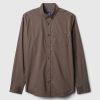 Camicia in popeline per tutto il giorno con vestibilità classica