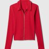 Camicia moderna con cerniera a coste Camicia moderna con cerniera a coste