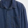 Camicia oversize in denim per bambini