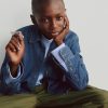Camicia oversize in denim per bambini