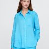 Camicia oversize in lino 100% Camicia oversize in lino 100%