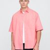 Camicia oversize in popeline di cotone biologico Camicia oversize in popeline di cotone biologico