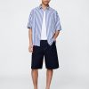 Camicia oversize in popeline di cotone biologico Camicia oversize in popeline di cotone biologico