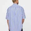 Camicia oversize in popeline di cotone biologico Camicia oversize in popeline di cotone biologico