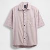 Camicia oversize in popeline di cotone biologico Camicia oversize in popeline di cotone biologico