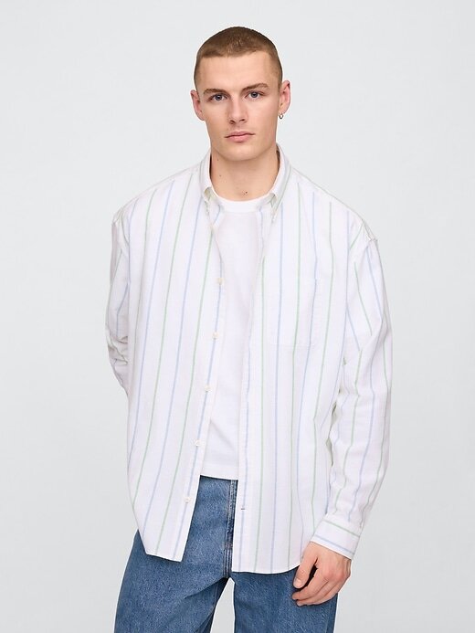 Camicia Oxford Big Camicia Oxford Big
