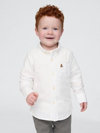 Camicia Oxford per neonati e bambini piccoli