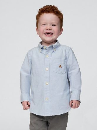 Camicia Oxford per neonati e bambini piccoli