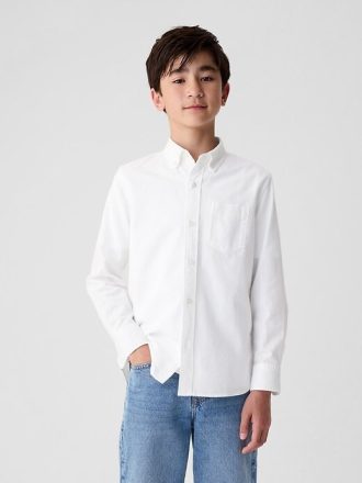 Camicia Oxford uniforme per bambini