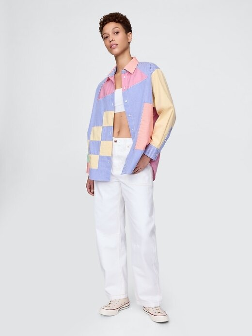 Camicia patchwork Gap × HFR di BruceGlen Camicia patchwork Gap × HFR di BruceGlen