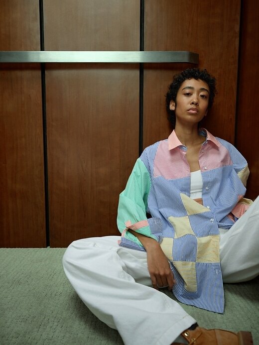 Camicia patchwork Gap × HFR di BruceGlen Camicia patchwork Gap × HFR di BruceGlen