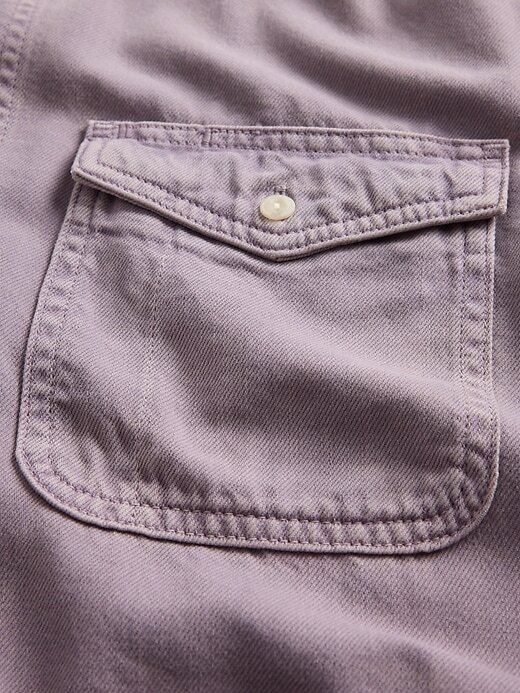 Camicia rilassata in denim ultra morbido Camicia rilassata in denim ultra morbido