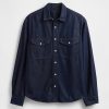 Camicia rilassata in denim ultra morbido