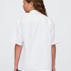 Camicia rilassata in lino e cotone per bambini