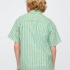 Camicia rilassata in lino e cotone per bambini