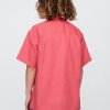 Camicia rilassata in lino e cotone per bambini