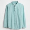Camicia rilassata in popeline di cotone biologico per bambini Camicia rilassata in popeline di cotone biologico per bambini