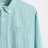 Camicia rilassata in popeline di cotone biologico per bambini Camicia rilassata in popeline di cotone biologico per bambini