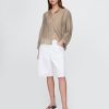 Camicia trasparente con bottoni sul davanti Camicia trasparente con bottoni sul davanti