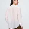 Camicia trasparente con bottoni sul davanti Camicia trasparente con bottoni sul davanti