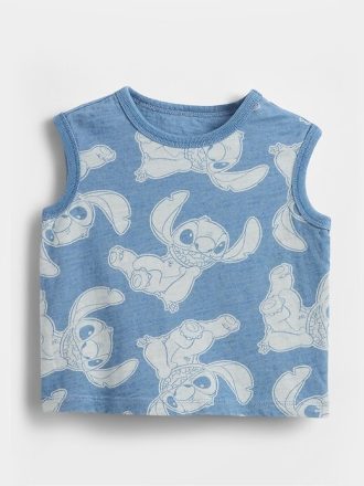 Canotta grafica per neonati e bambini piccoli Lilo & Stitch