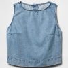 Canotta in denim UltraSoft Shell Canotta in denim UltraSoft Shell