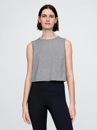 Canotta sportiva GapFit Breathe Crop