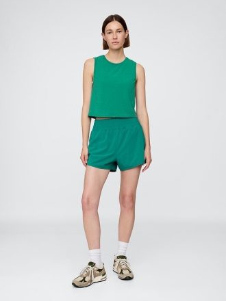 Canotta sportiva GapFit Breathe Crop
