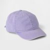 Cappello da baseball con fiocco in denim tinto a mano per bambini Cappello da baseball con fiocco in denim tinto a mano per bambini
