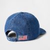 Cappello da baseball con logo Denim Gap per bambini Cappello da baseball con logo Denim Gap per bambini