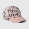 Cappello da baseball in tweed per bambini Cappello da baseball in tweed per bambini