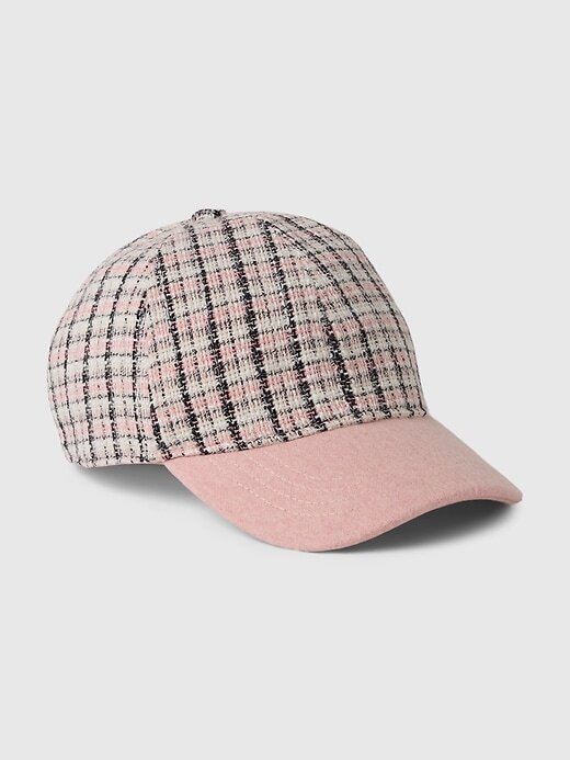 Cappello da baseball in tweed per bambini Cappello da baseball in tweed per bambini