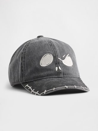 Cappello da baseball per bambini con teschio The Nightmare Before Christmas di Tim Burton di Gap × Disney