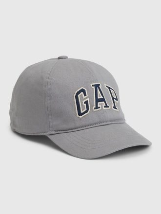 Cappello da baseball per bambini in cotone biologico con logo ad arco Gap