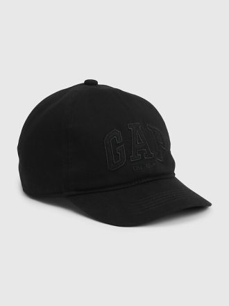 Cappello da baseball per bambini in cotone biologico con logo ad arco Gap