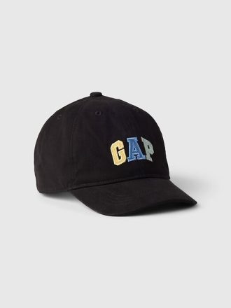 Cappello da baseball per bambini in cotone biologico con logo Gap