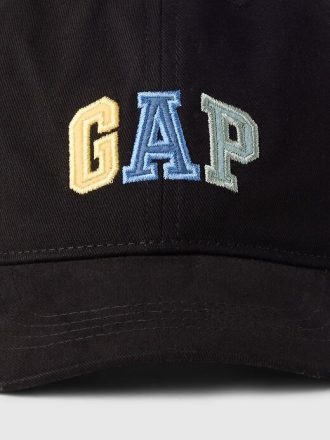 Cappello da baseball per bambini in cotone biologico con logo Gap