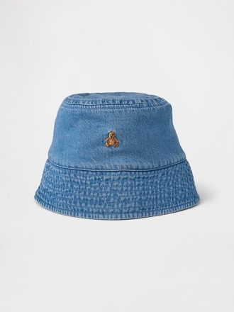 Cappello da pescatore in denim per bambini