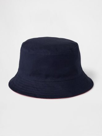 Cappello da pescatore reversibile in cotone biologico per bambini
