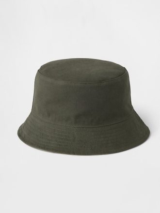 Cappello da pescatore reversibile in cotone biologico per bambini