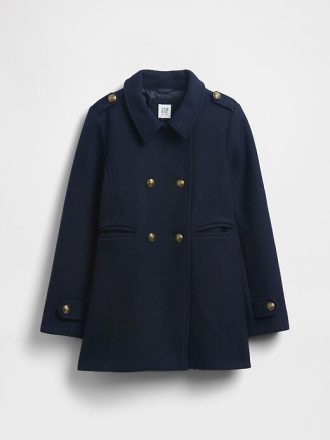Cappotto in misto lana per bambini