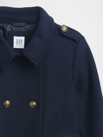 Cappotto in misto lana per bambini