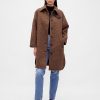 Cappotto in misto lana pied de poule