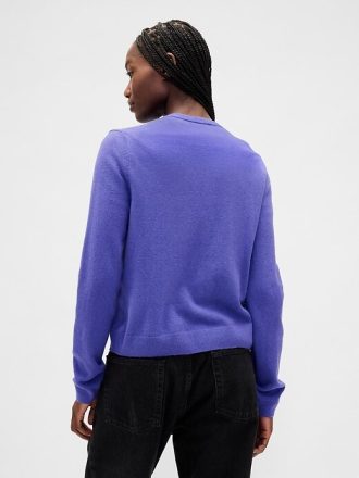 Cardigan CashSoft Skull di Gap × Disney Tim Burton’s The Nightmare Before Christmas