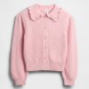 Cardigan con collo a balze per bambini