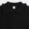 Cardigan con collo a balze per bambini