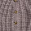 Cardigan corto con colletto in 100% cotone Cardigan corto con colletto in 100% cotone